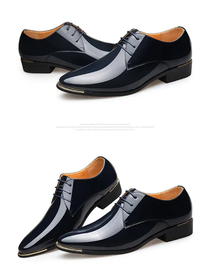 HENRY™ | HERENSCHOENEN VAN PATENTLEER IN BRITS STIJL