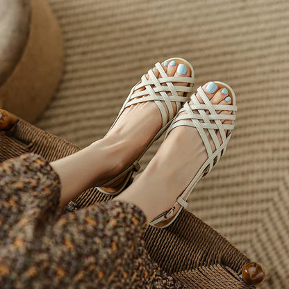 Klaire platte sandalen