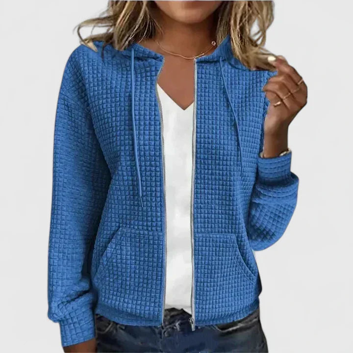 LEXI™|HOODIE MET RITS