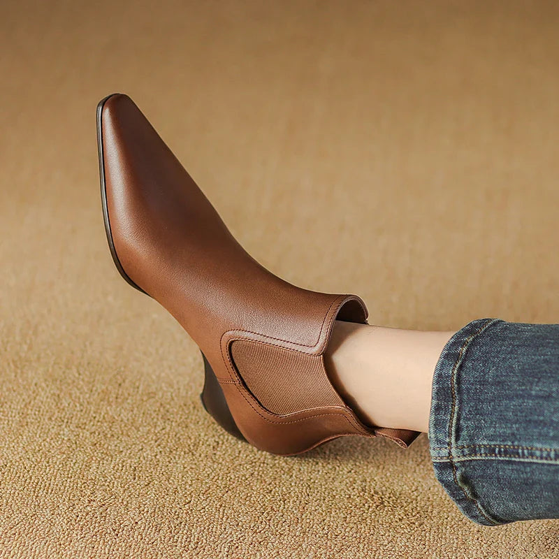Laira-laarzen van echt leer