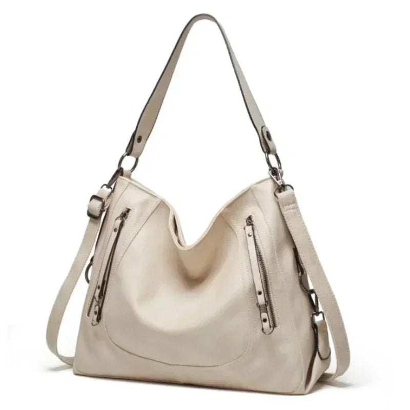 Nora - Tägliche Lederhandtasche
