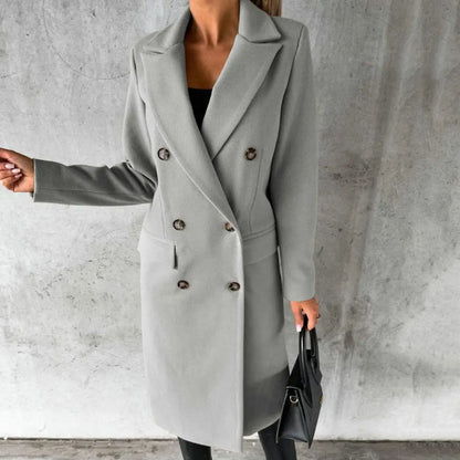 ELLA - Damesmantel – Elegante city chic jas voor zakelijk en vrije tijd