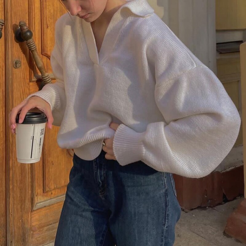 Zaynab V-hals sweater