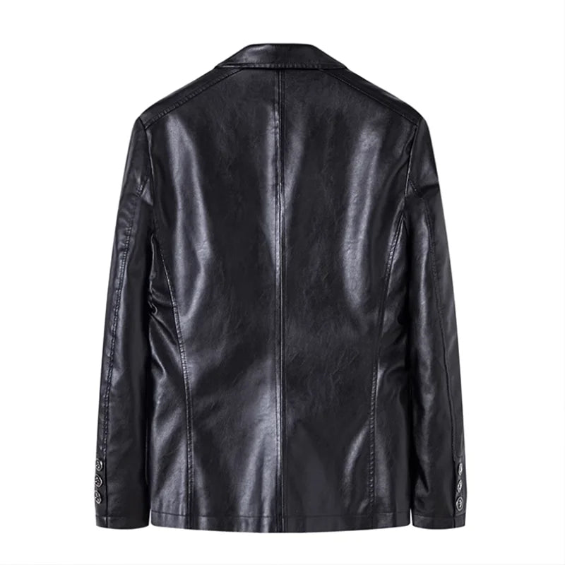 Rasmus™ Urban – Slim-Fit Blazer aus Kunstleder (mehrere Farben)