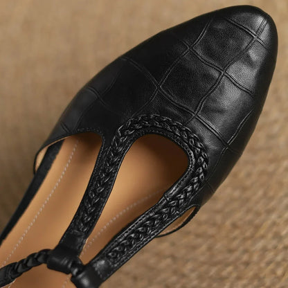 Solenza™| Veronica Leren Sandalen