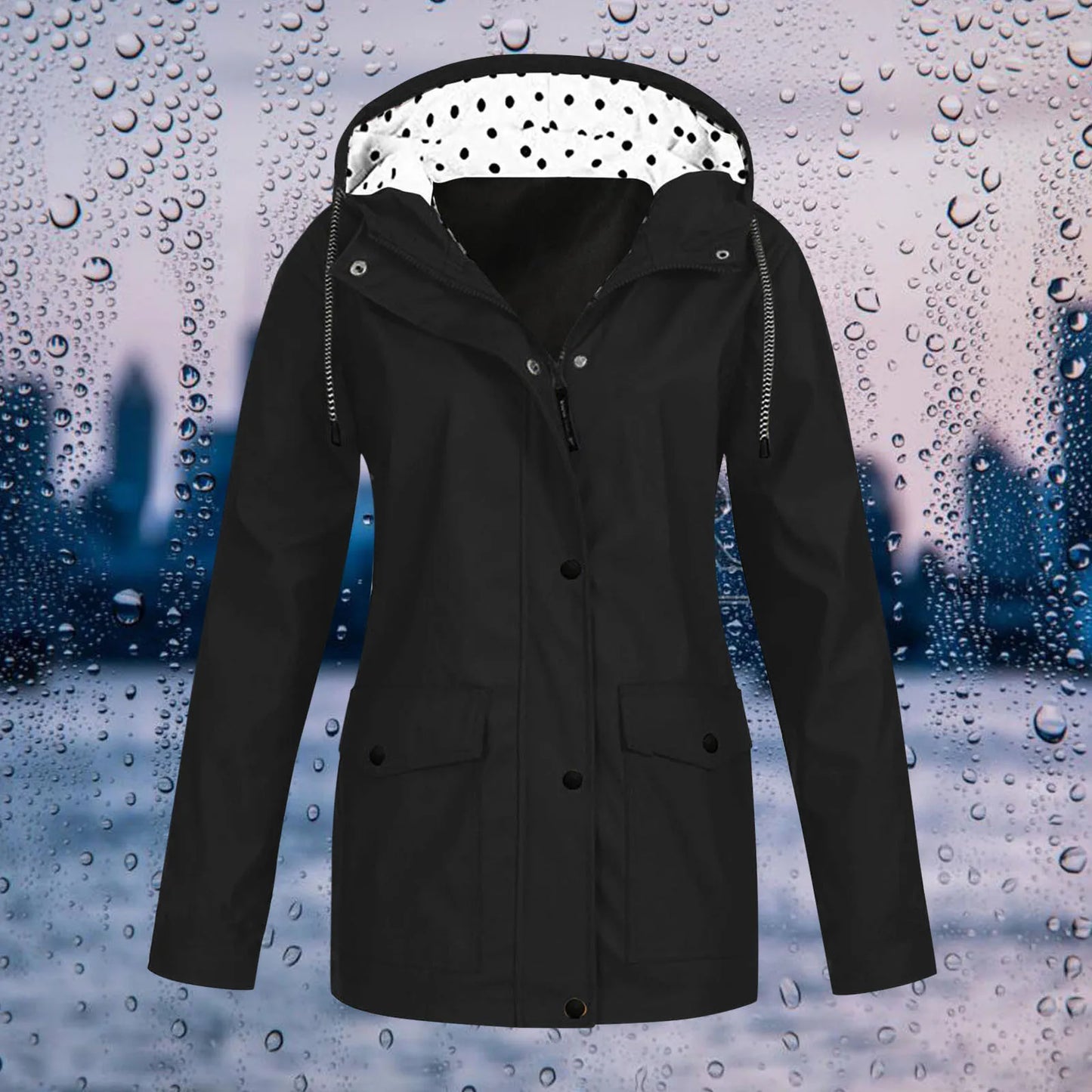Chloe - Waterdichte Jas met Capuchon