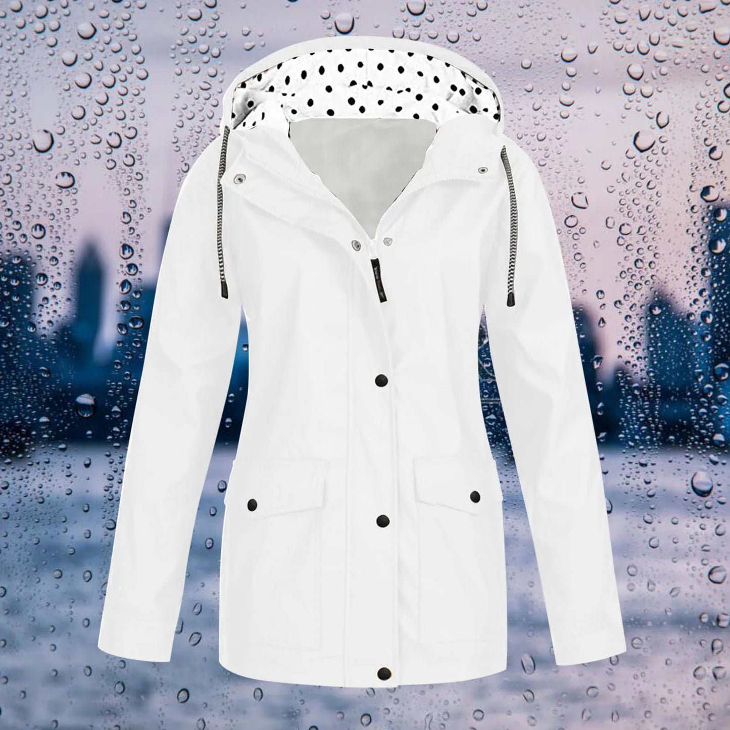 Chloe - Waterdichte Jas met Capuchon