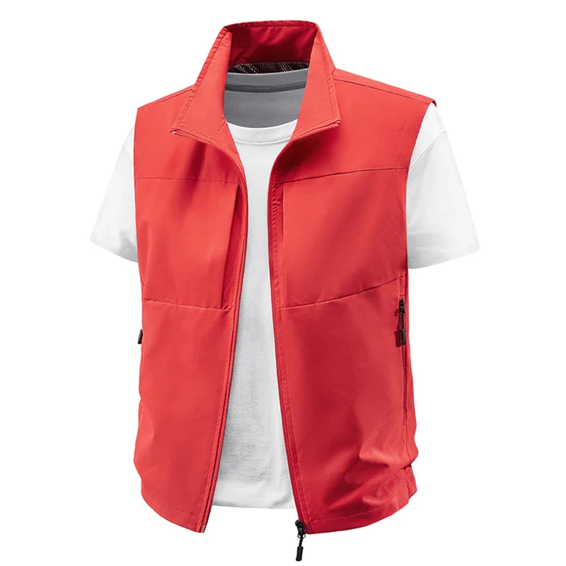 Ademend vissersvest