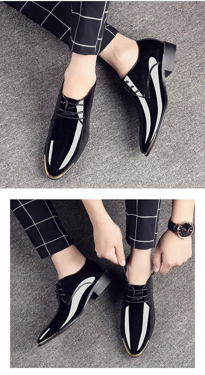 HENRY™ | HERENSCHOENEN VAN PATENTLEER IN BRITS STIJL