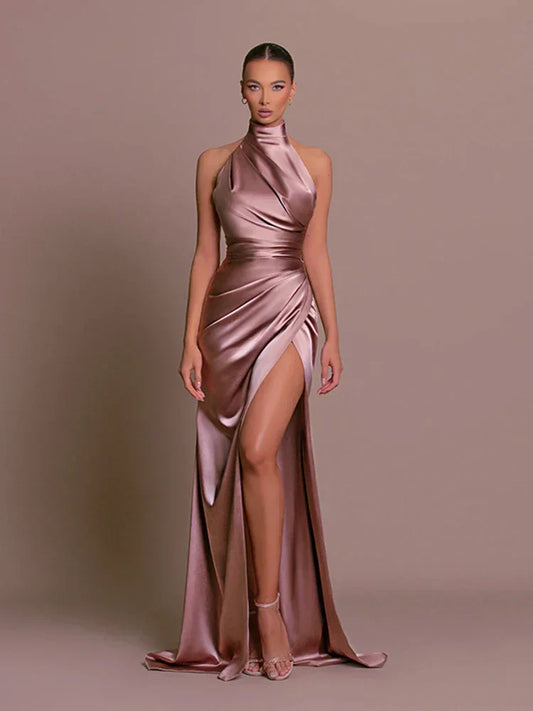 Livia | Elegantes Schlitzkleid