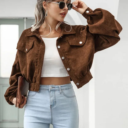 Sierra Cord-Shortjacke