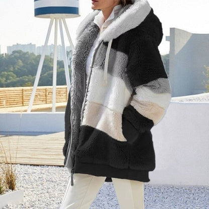 Liora - Luxueus zacht vest met capuchon