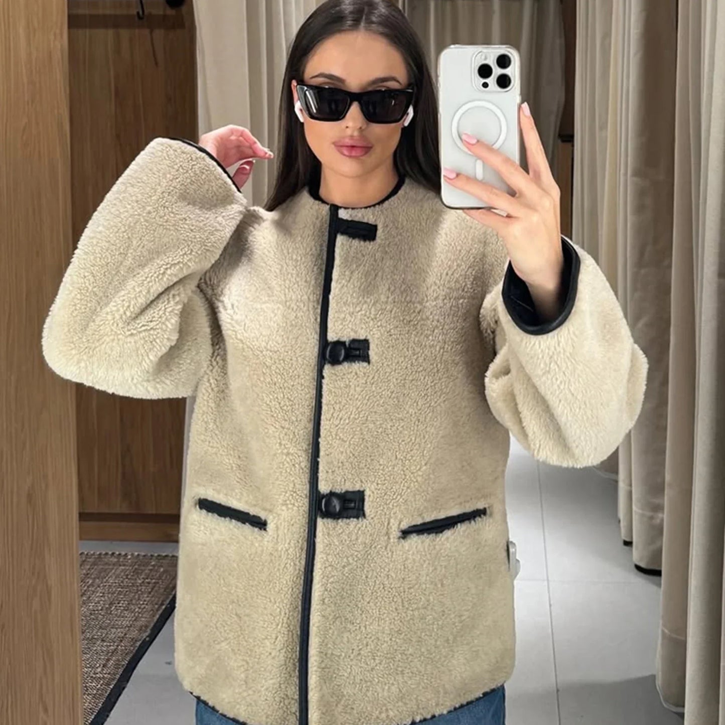 Mystique & Co™ Chloé Wollen Jas