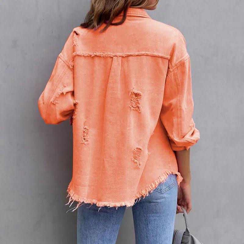 Overhemd Rebel Met Noodlijdende Look