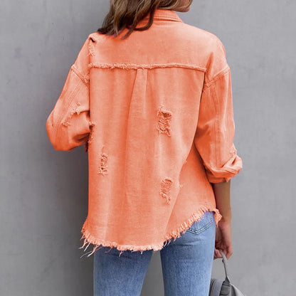 Overhemd Rebel Met Noodlijdende Look