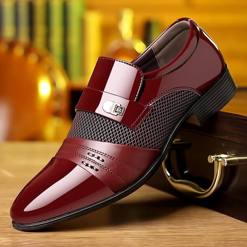MILO™ | URBANE LÆDERSNEAKERS MED TYK SÅL TIL MÆND