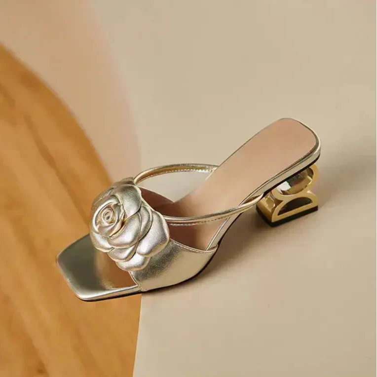 Solenza™| Dera Bloemen Sandalen