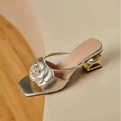 Solenza™| Dera Bloemen Sandalen