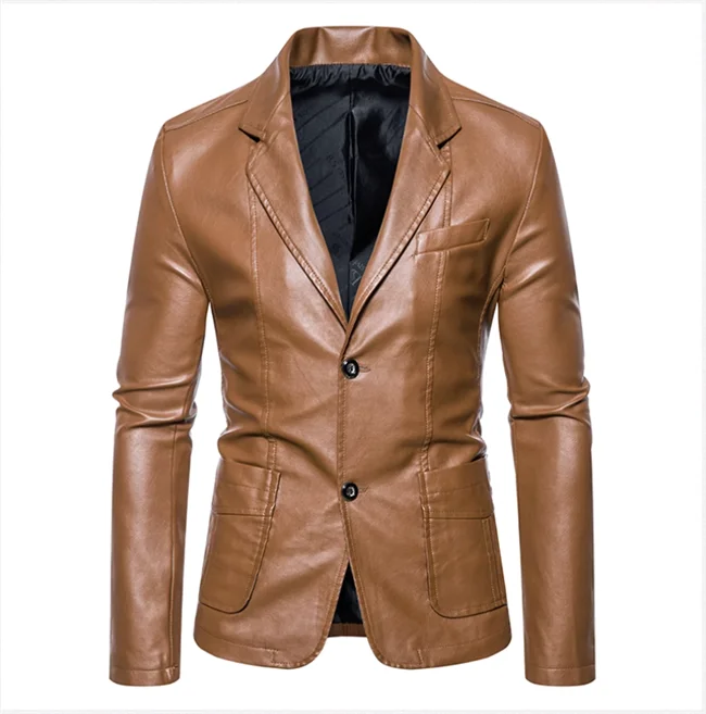 Rasmus™ Urban – Slim-Fit Blazer aus Kunstleder (mehrere Farben)