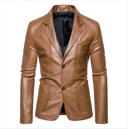Rasmus™ Urban – Slim-Fit Blazer aus Kunstleder (mehrere Farben)