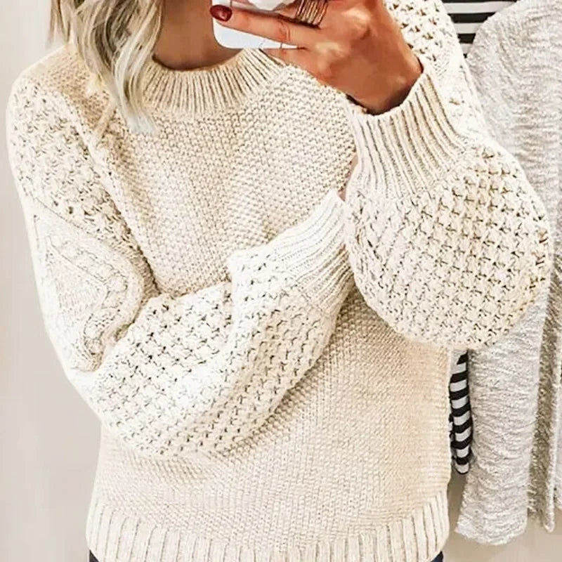 Carmen | Übergroßer Strickpullover