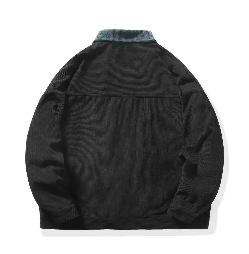 MONTANA CORD-DETAIL COLORBLOCK-JACKE