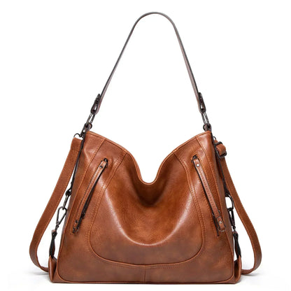 Nora - Tägliche Lederhandtasche
