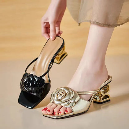 Solenza™| Dera Floral Sandalen