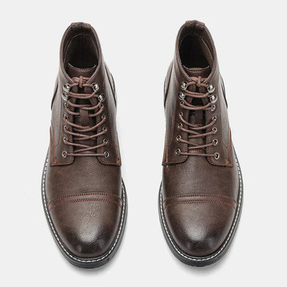Olsen & Olsen™ Keith | Vintage derby's met neusnaad