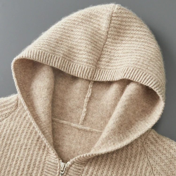 SORRENTO KASCHMIR ZIP-HOODIE