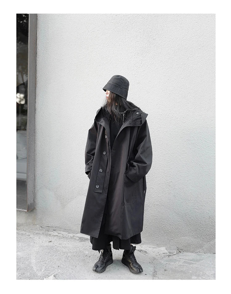 Jordi Übergroßer Trenchcoat