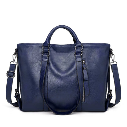 Signe™ | Leder-Schultertasche mit Großer Kapazität