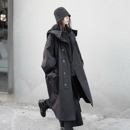 Jordi Übergroßer Trenchcoat