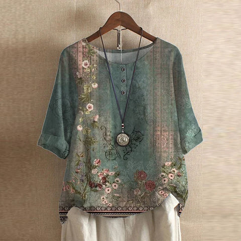 Anya™ | Retro-inspirierte Bluse