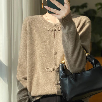 Heather – Cardigan mit Schleifendetail