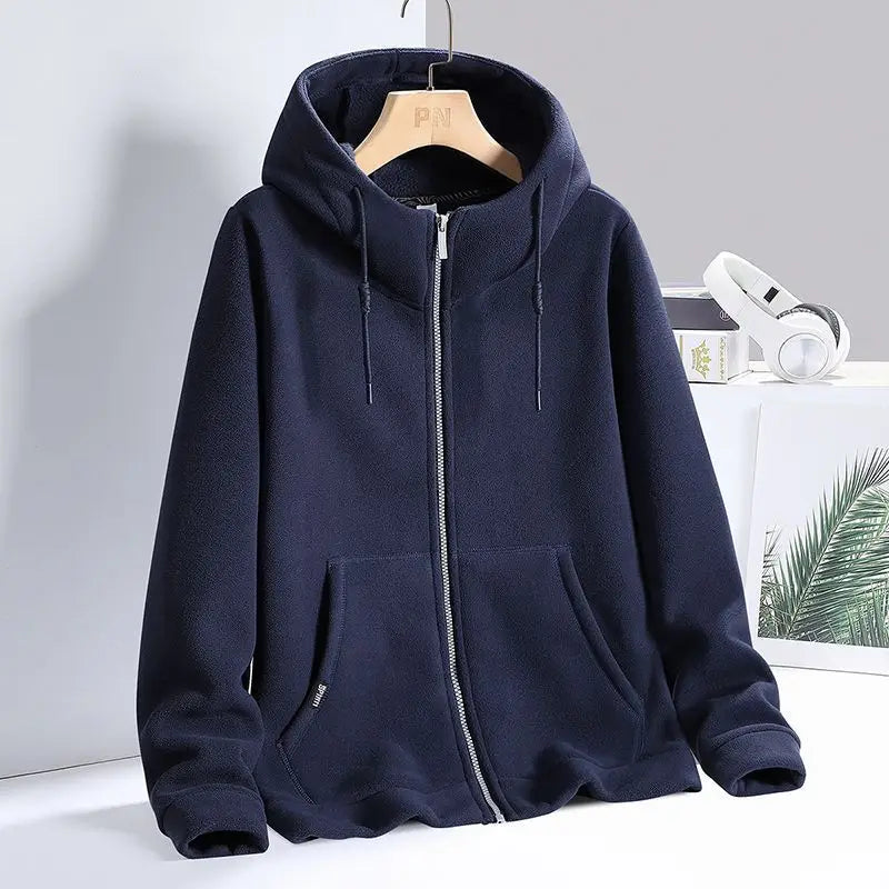 Comfortabele casual trui met rits
