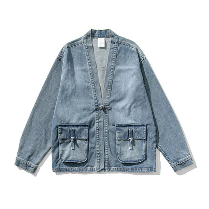 KIMONO-JACKE AUS DENIM