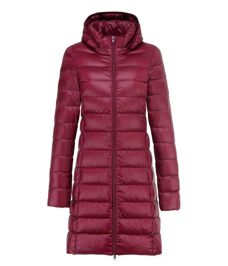 Vivette - Veste longue ultralégère