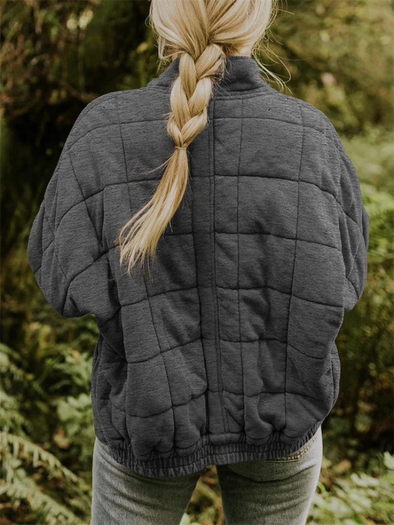 Rasmine | Stilvolle gesteppte Jacke mit Reißverschluss