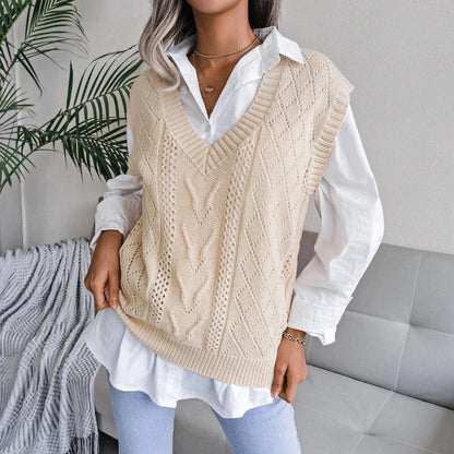 Ellsworth Calloway Gebreid wollen vest