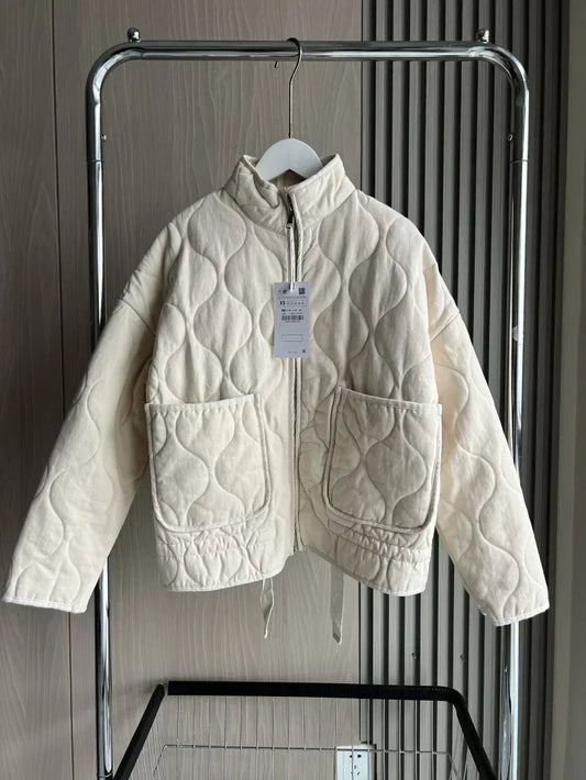 Roz - Veste Détaillée de Poche Quotidienne