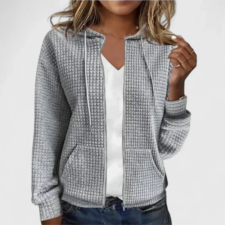 LEXI™|HOODIE MET RITS