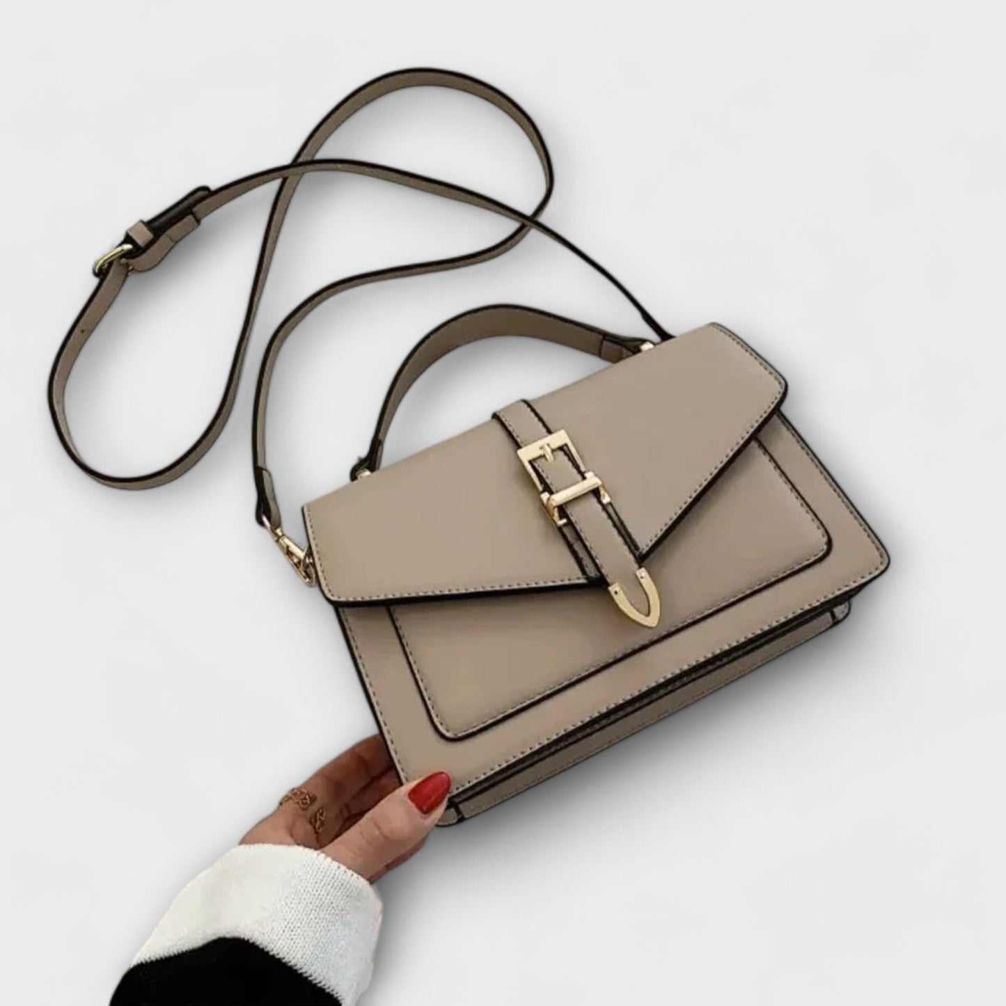 Klassische Schultertasche