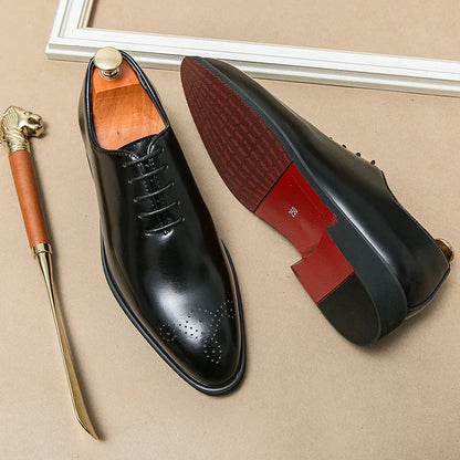 ELIAS™ | KLASSIEKE VETERSCHOENEN VAN LEER VOOR HEREN