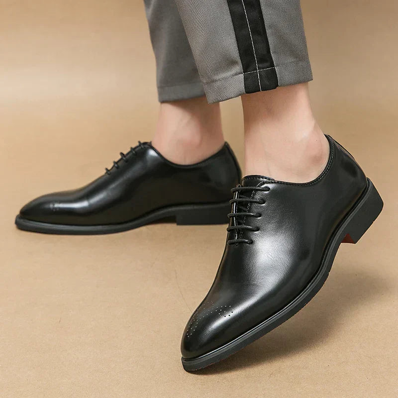 ELIAS™ | KLASSIEKE VETERSCHOENEN VAN LEER VOOR HEREN