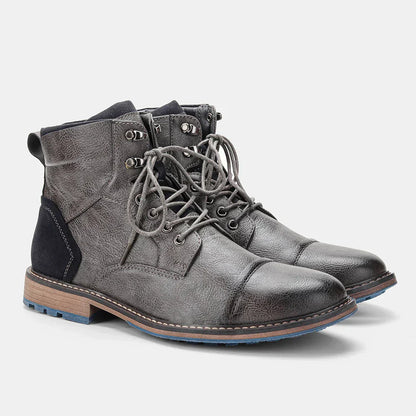 VIGGO™ | MODERNE ROBUUSTE LEREN LAARZEN VOOR HEREN