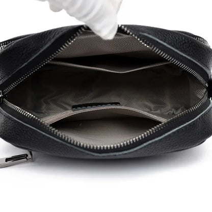 Zara | Geraffineerde leren schoudertas