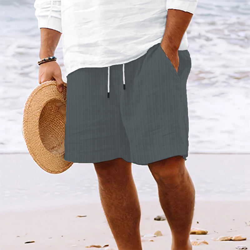 Arnaldo – Casual losse shorts met elastische tailleband