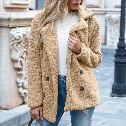 Aveline Fleecemantel – Preston Taylor Collectie