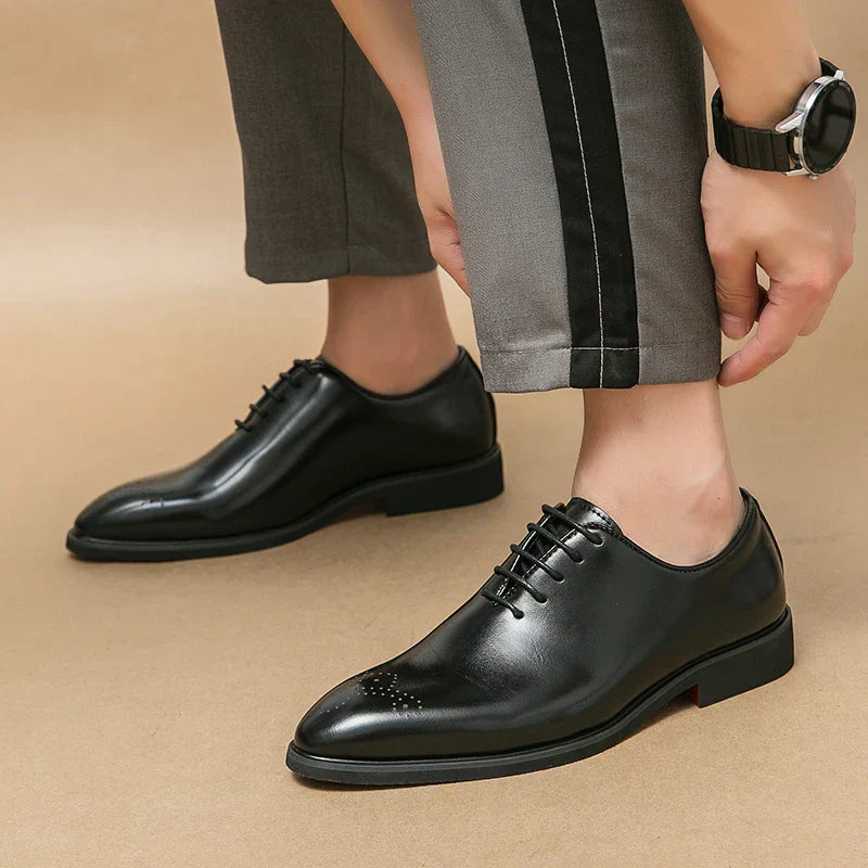 ELIAS™ | KLASSIEKE VETERSCHOENEN VAN LEER VOOR HEREN